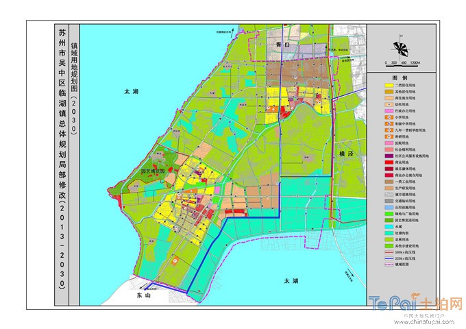 苏州市吴中区临湖镇总体规划局部修改(2013-2030)