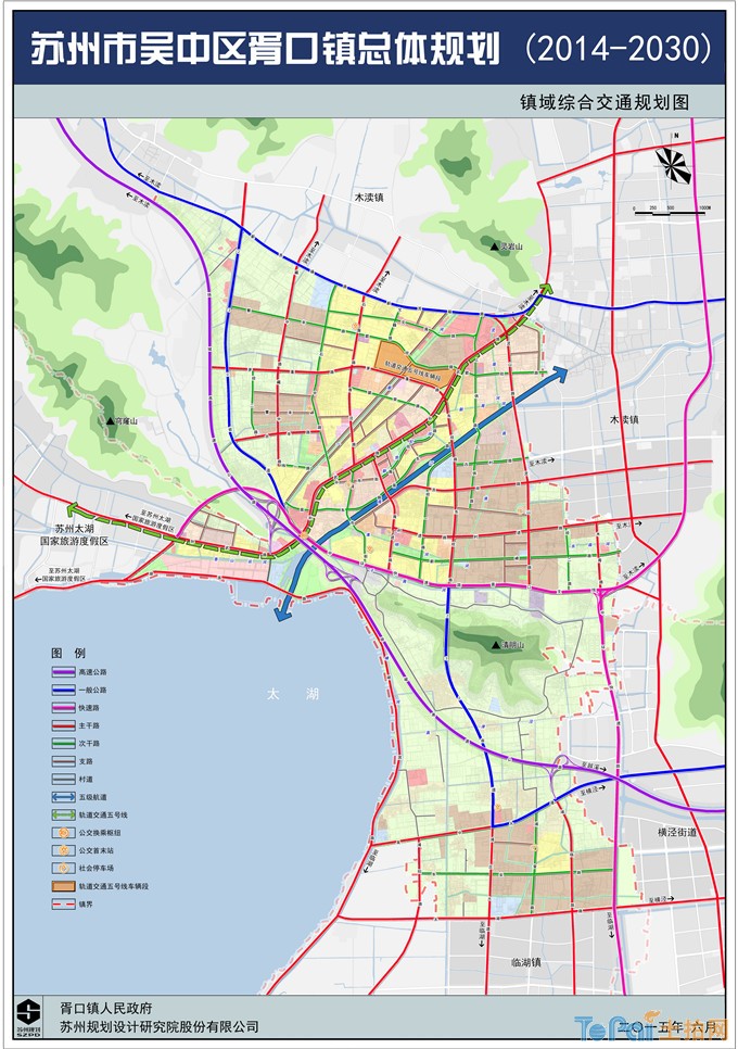 苏州市吴中区胥口镇总体规划公示